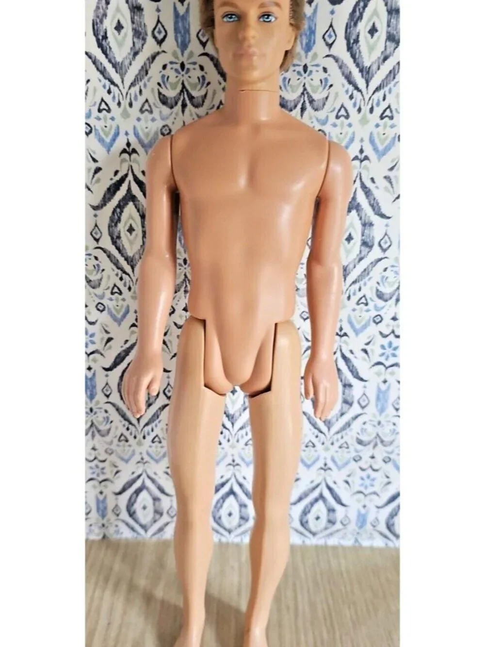 Mattel 2007 Ken Fashion Fever Doll Blonde Rooted Hair Nude Barbie Boy Y2K